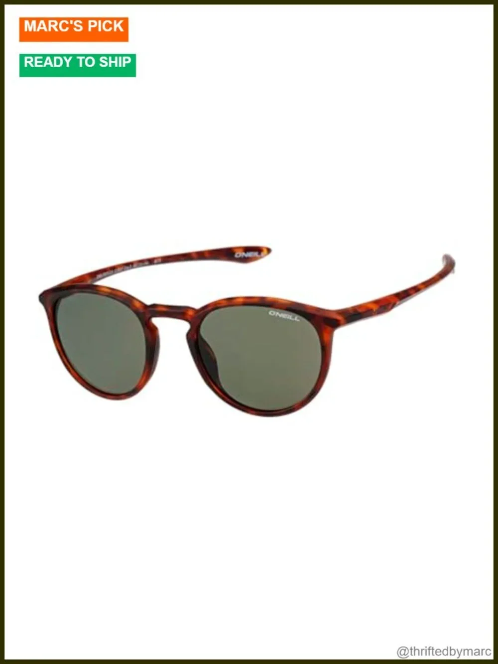 O'Neill Cloudbreak 2.0 Round Polarized Sunglasses Unisex UV400